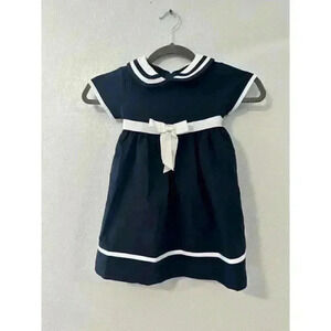 Bonnie‎ Jean Girls' Cap Sleeve Nautical Dress